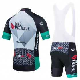 Completo Maglia + Pantaloncino con bretelle 2021 Team BikeExchange N001